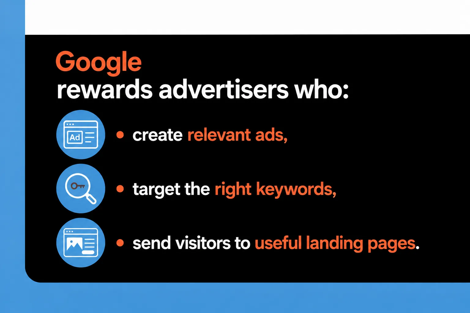 #1: Improve Your Ad Relevance