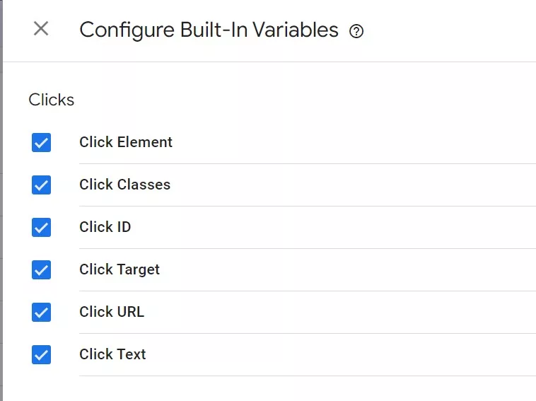 : Aктивиране на Built-In Variables 