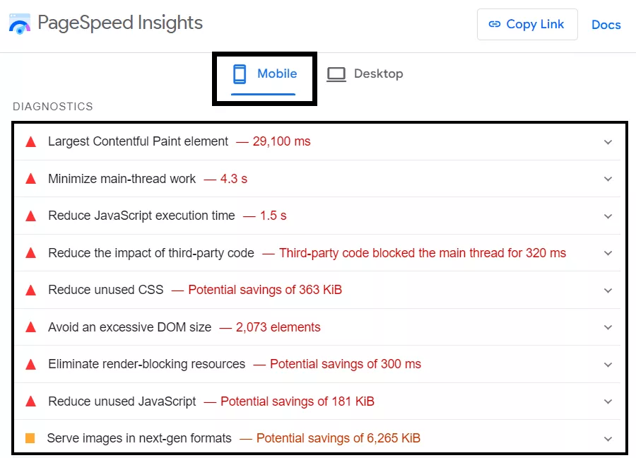 Implement the suggested recommendations, such as compressing images and optimizing CSS and JavaScript