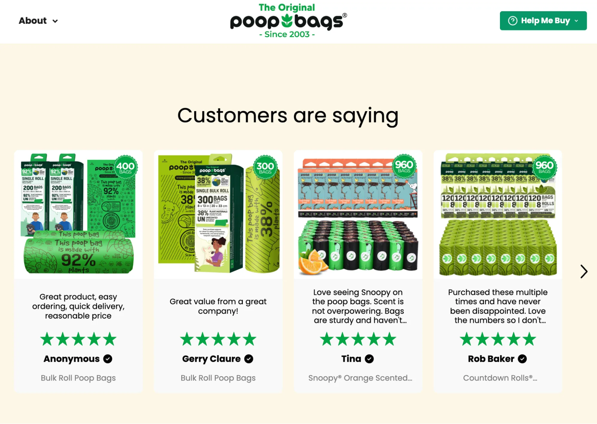 3. Use reviews in your ads to earn instant trust