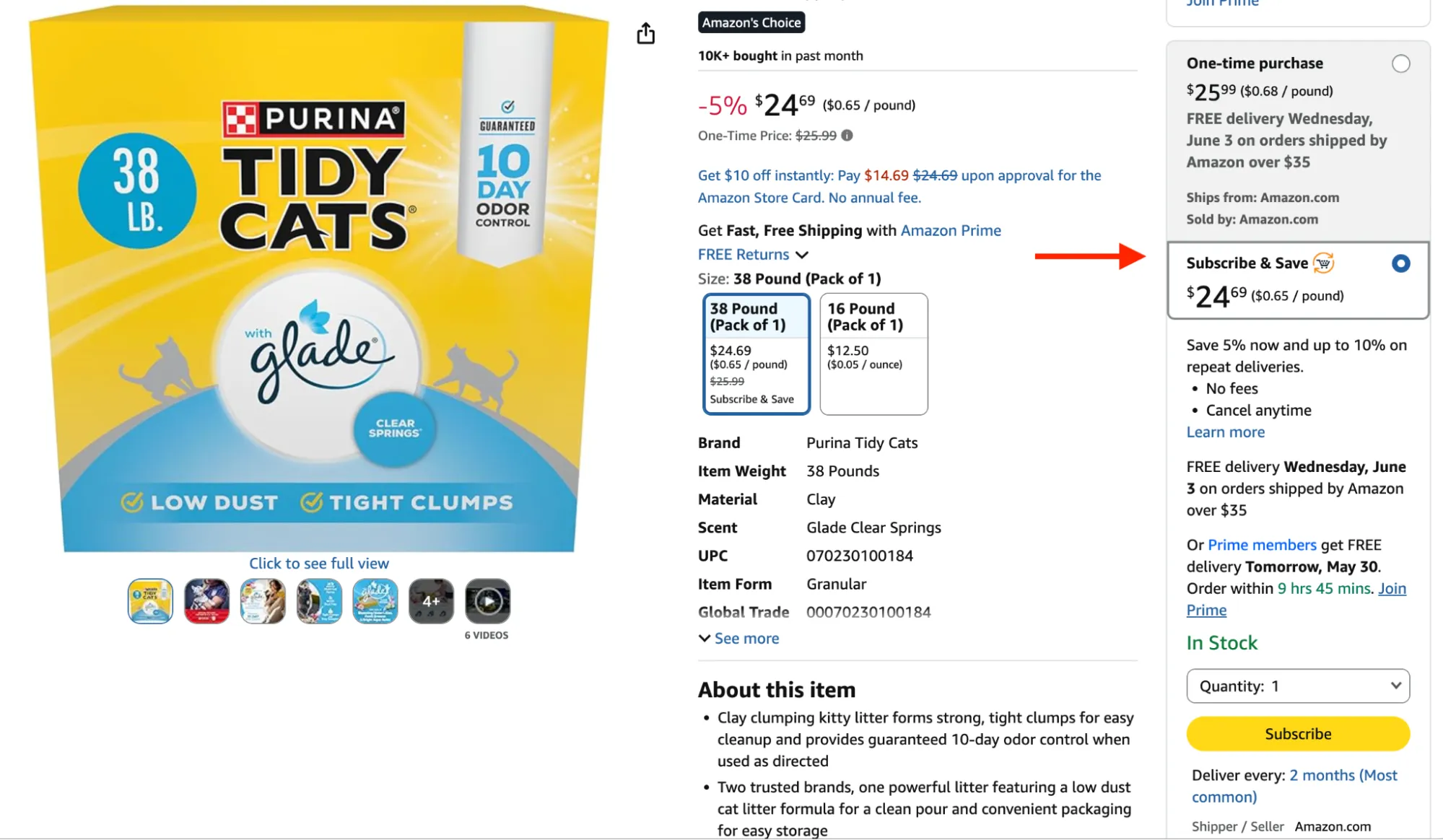 4. Use Subscribe & Save as a Loyalty Lock