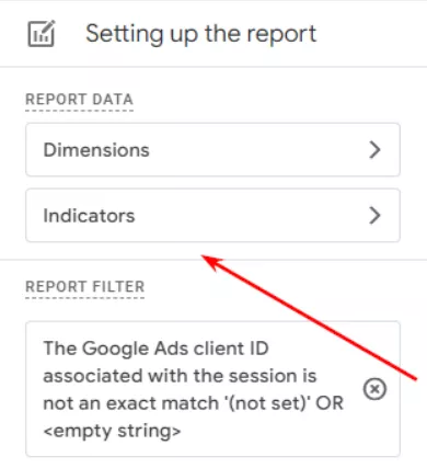ou can add indicators to the created calculated metrics