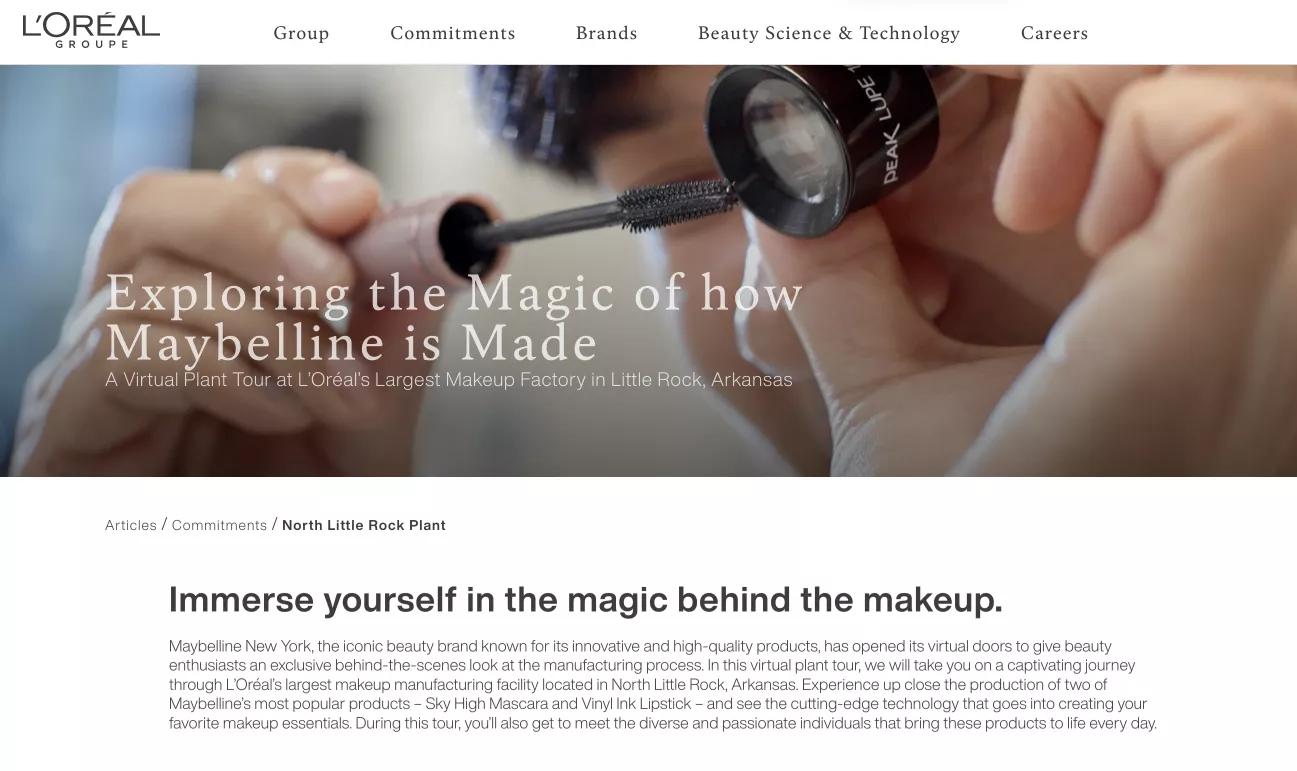 an-example-of-a-featured-article-on-the-loreal-blog