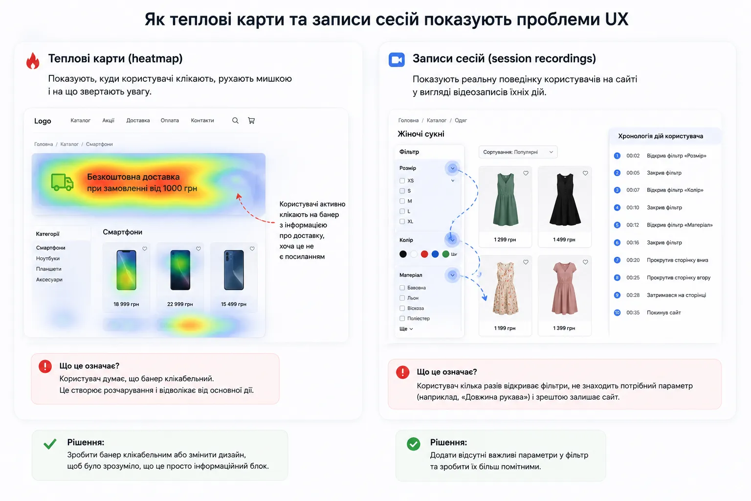 Аналіз поведінки користувачів