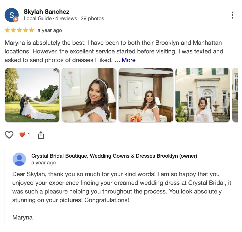 Asking happy customers for reviews. 