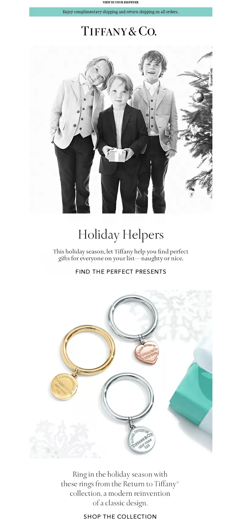 christmas jewellery gift ideas newsletter