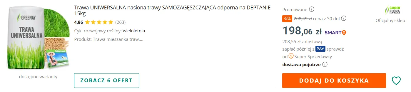 Allegro seller discount example