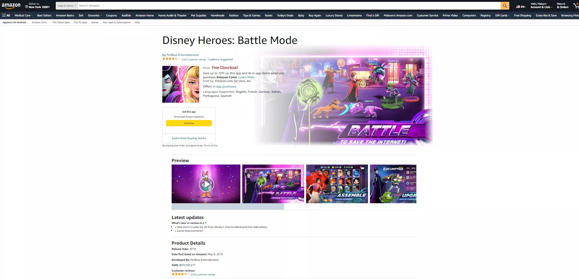 Disney запустили акцію, в рамках якої учасники гри «Disney Heroe