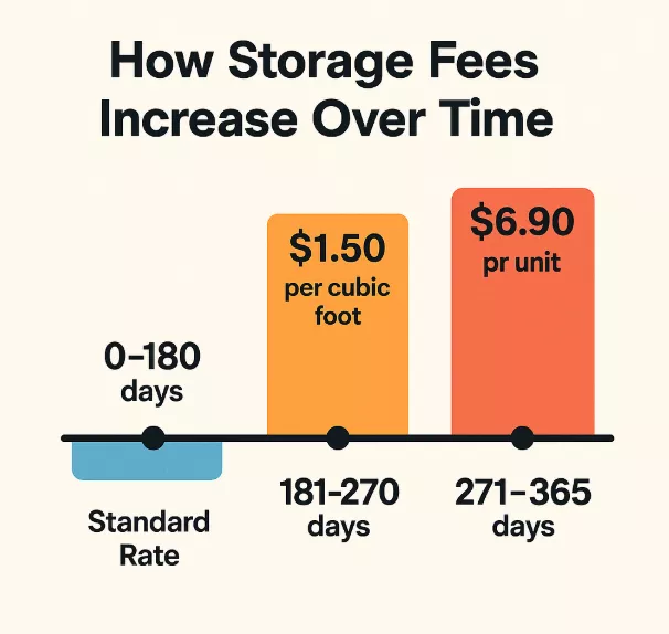How Storage Fees Increase Over Time