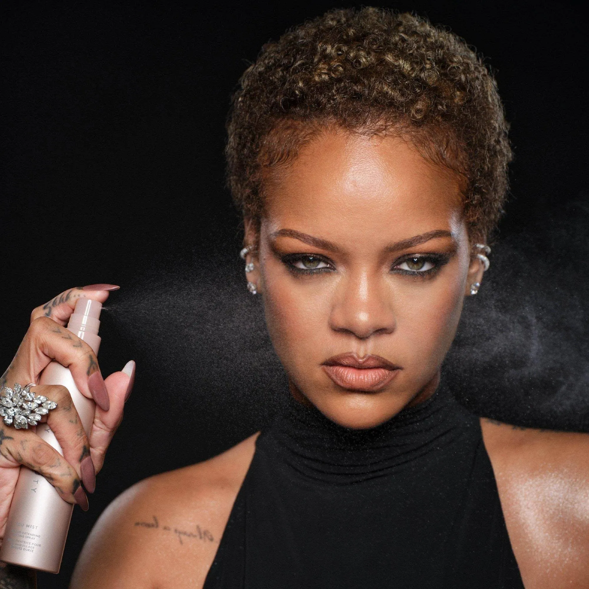 Fenty Beauty’s “You Mist” setting spray