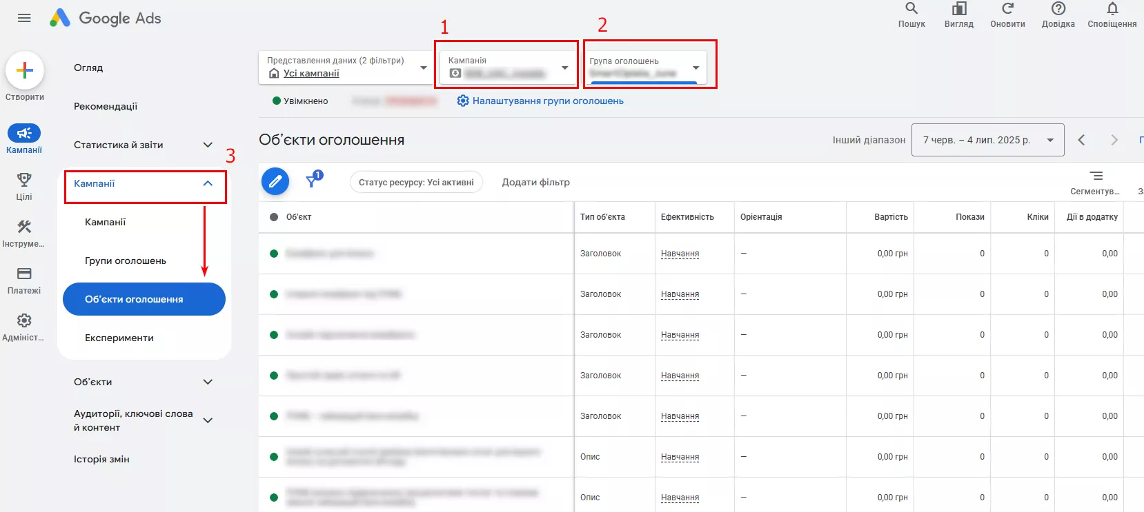 Алгоритм аналізу креативів у Google UAC