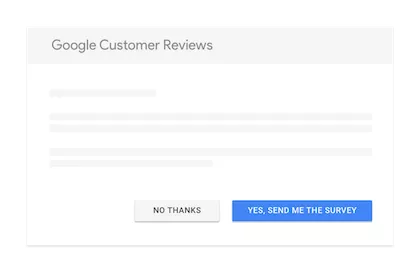 Форма с предложением пройти опрос на странице «Спасибо за заказ» появляется 