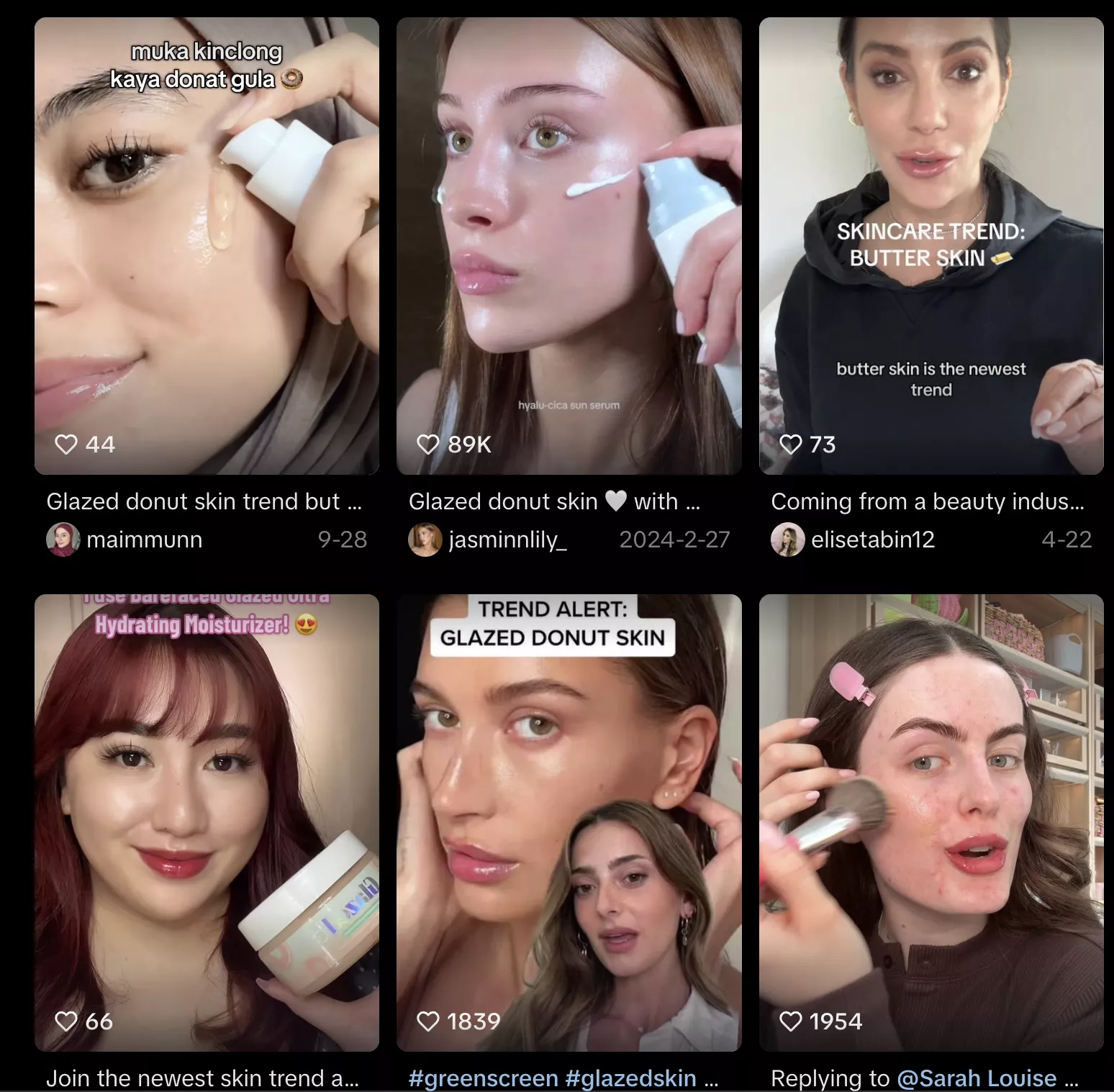 Rhode Beauty social media feed