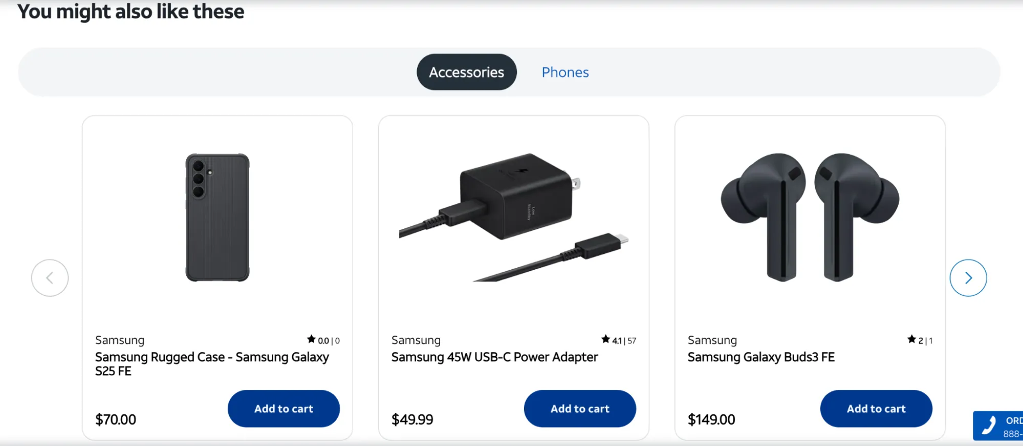 Cross-selling example