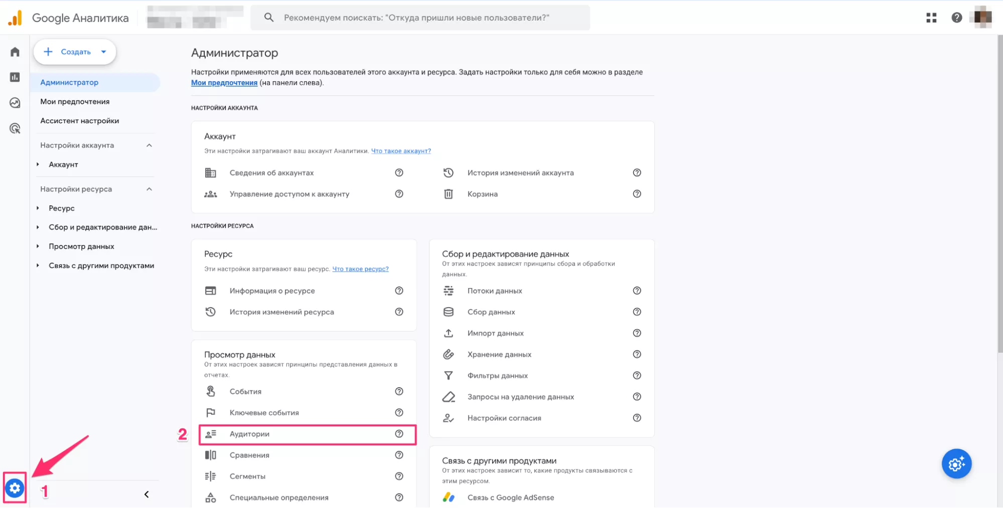 Процесс создания специальной аудитории