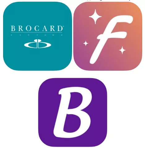 Пример использования популярных и непопулярных брендов на иконках приложения