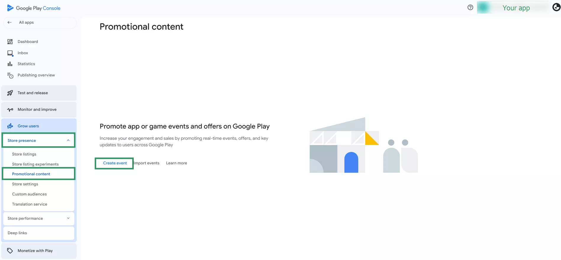 Как создать promotional content в Google Play Console