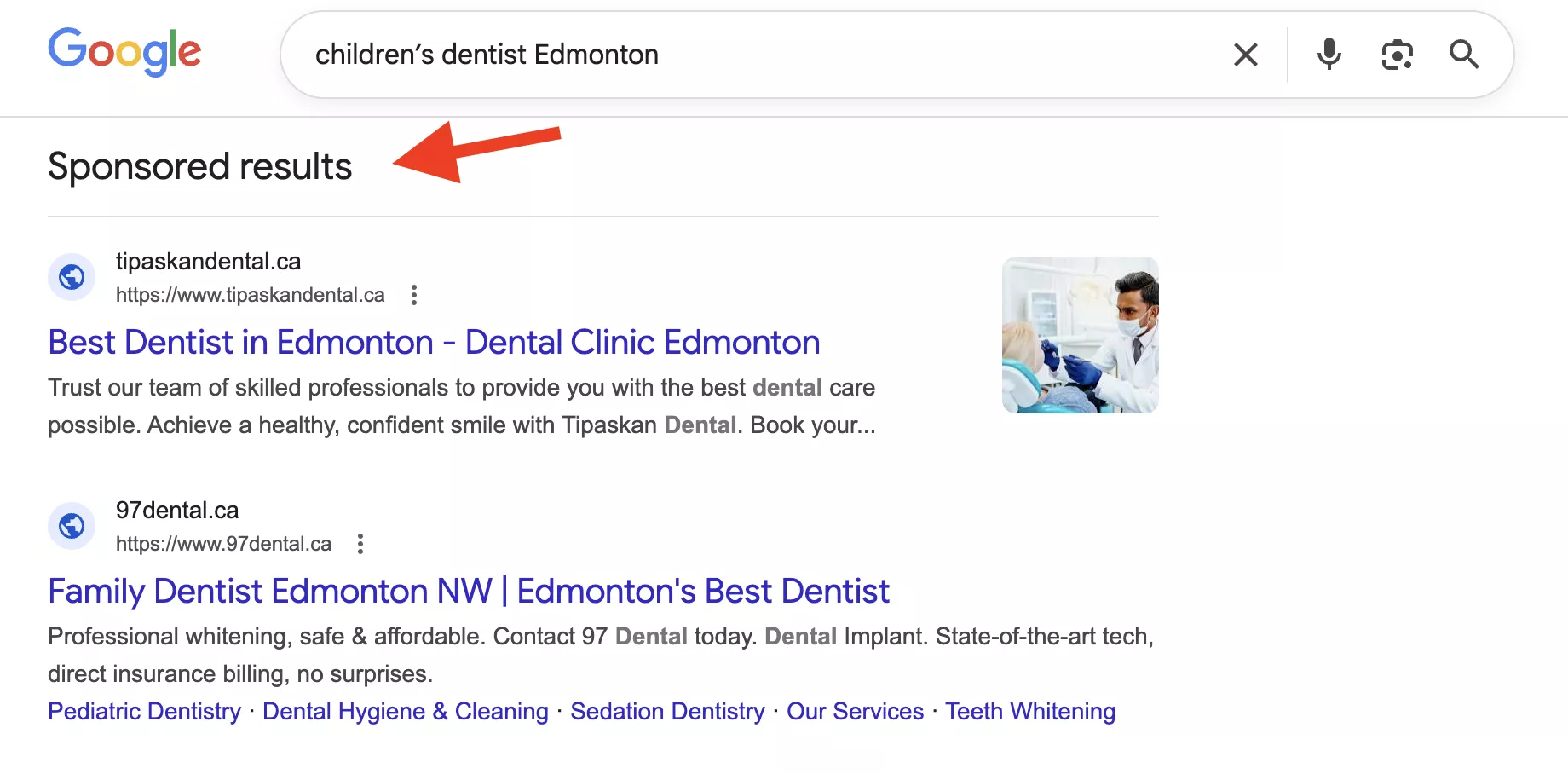 PPC (Pay-Per-Click) for a Dental Clinic