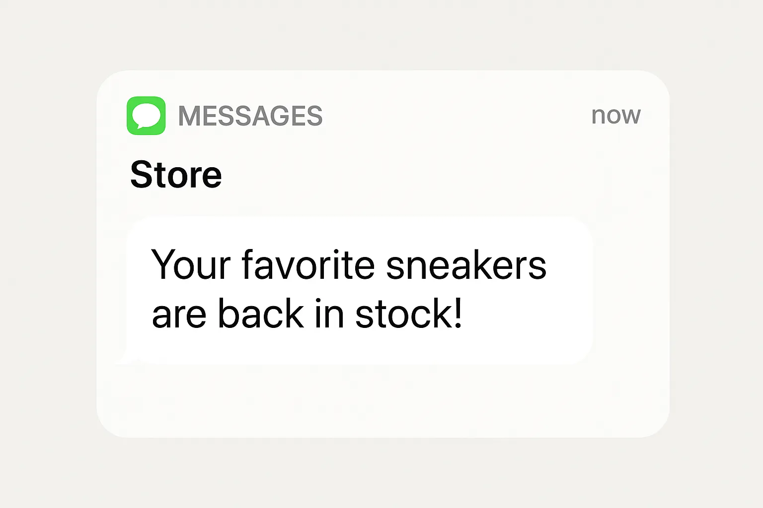 Push notification example