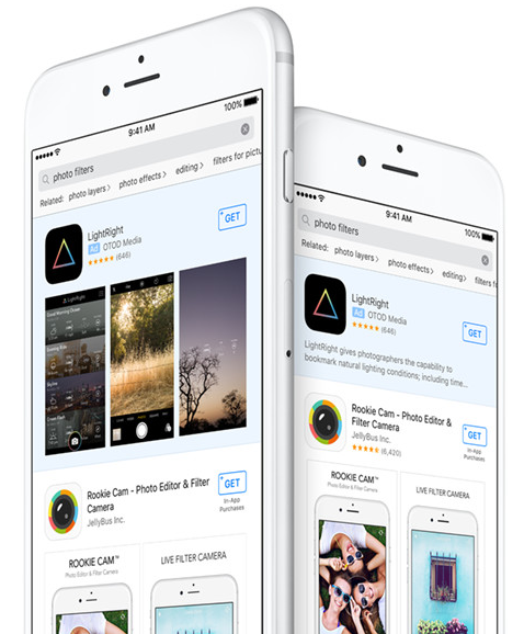 Как изглежда рекламата в App Store