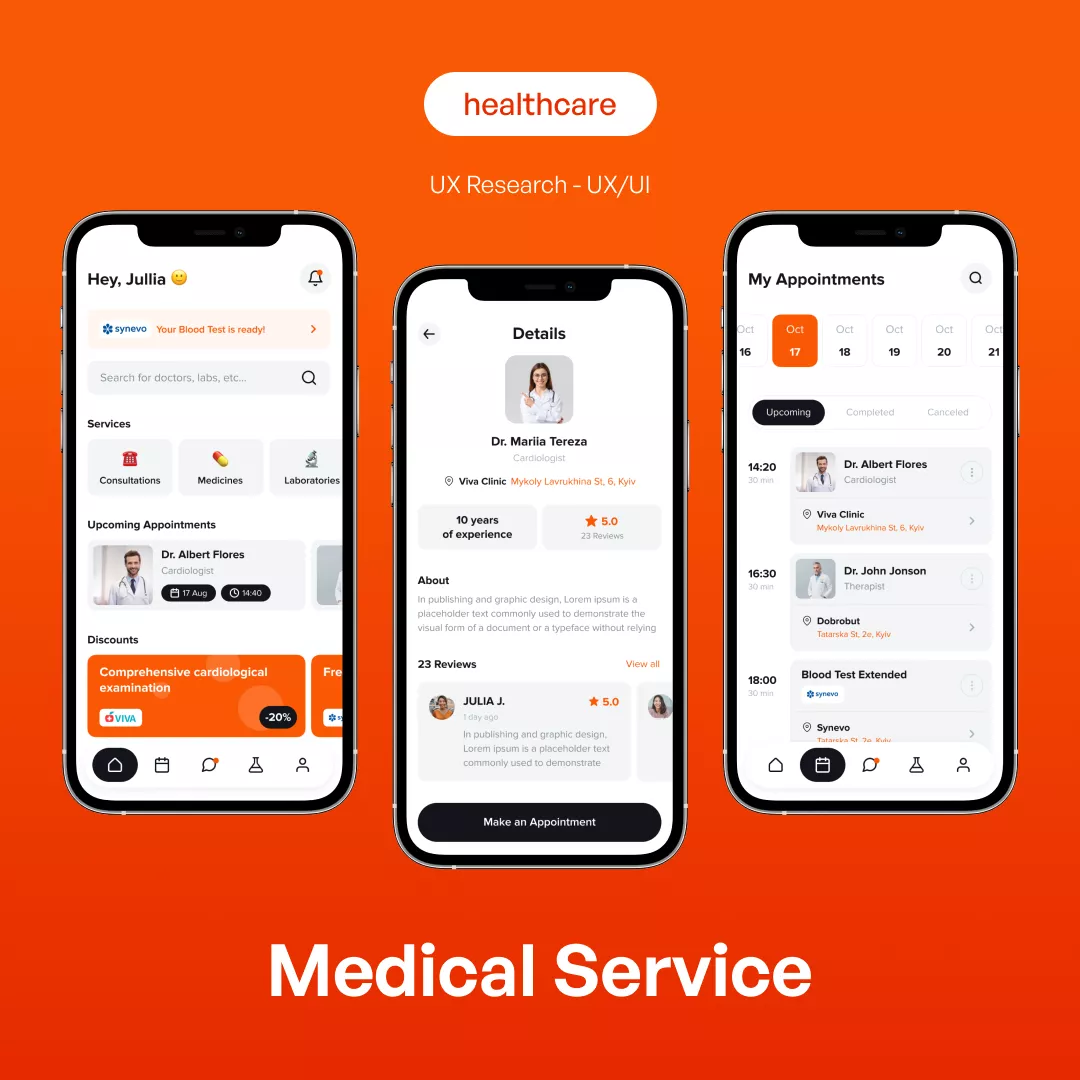 So users can keep all the information in one place, communicate with their doctors and share the results on the go