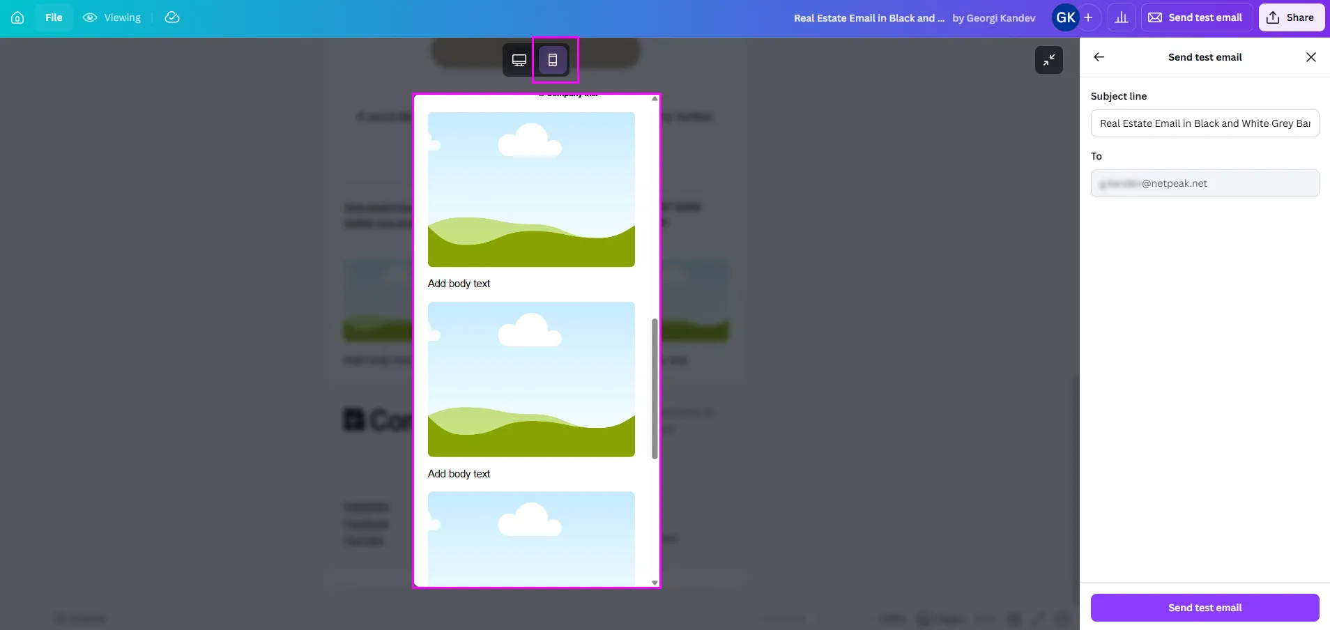 Мобилна визуализация: