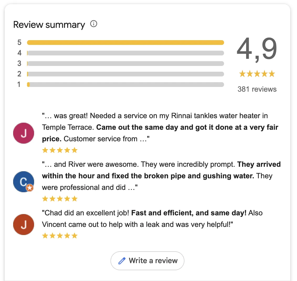 Make Reviews to Do Double Duty