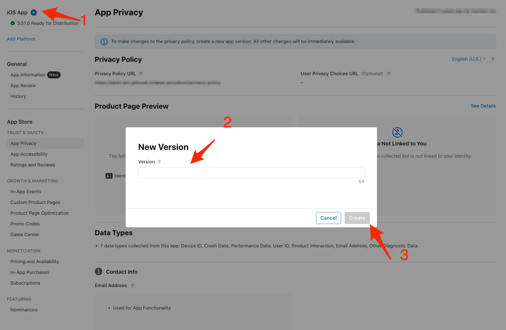 Наступні необхідно додати вручну, натиснувши &laquo;+&raquo; біля iOS App.