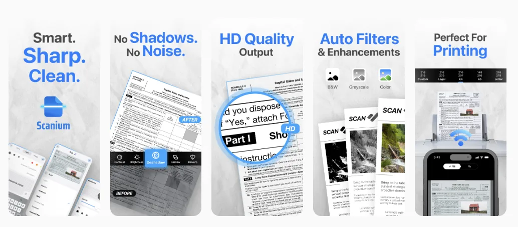 PDF & OCR Scanner &ndash; Scanium ads