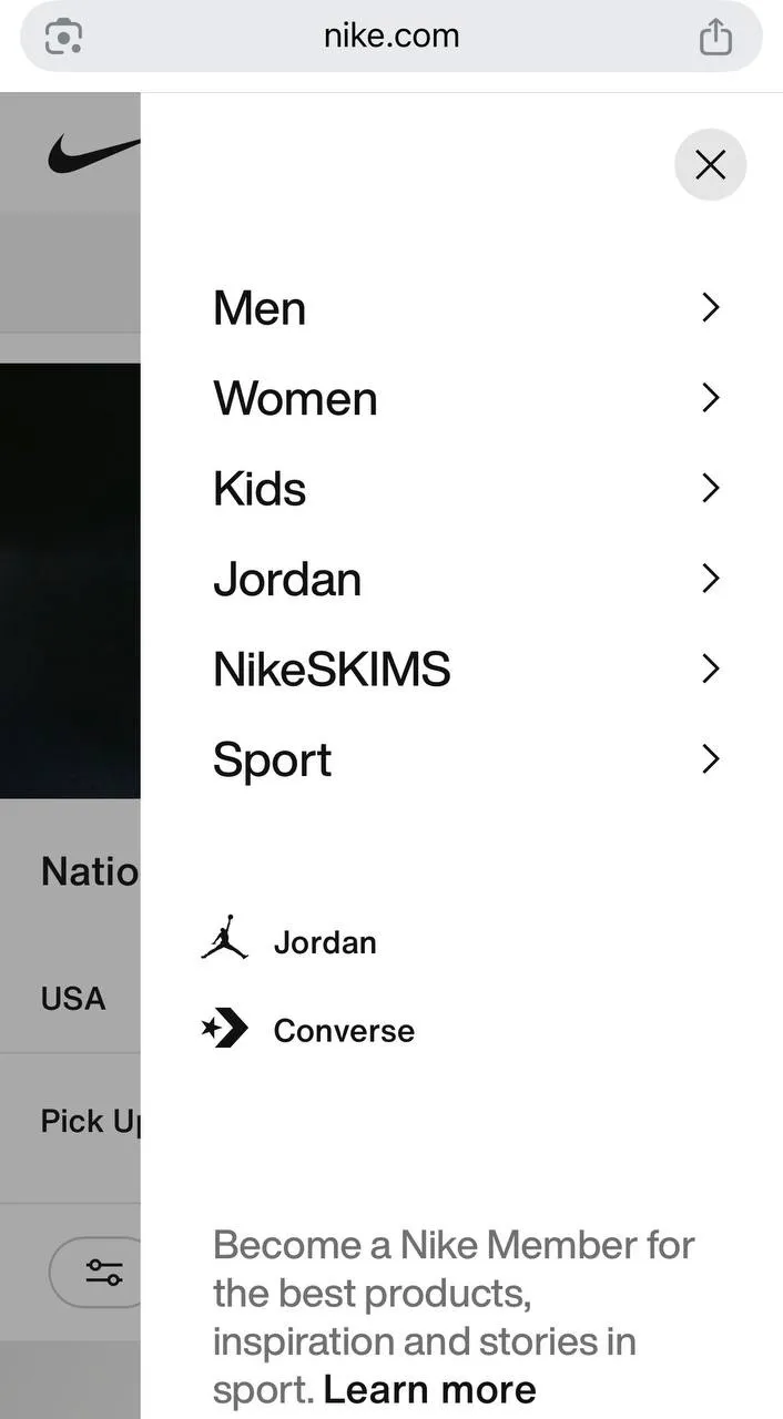 nike mobile