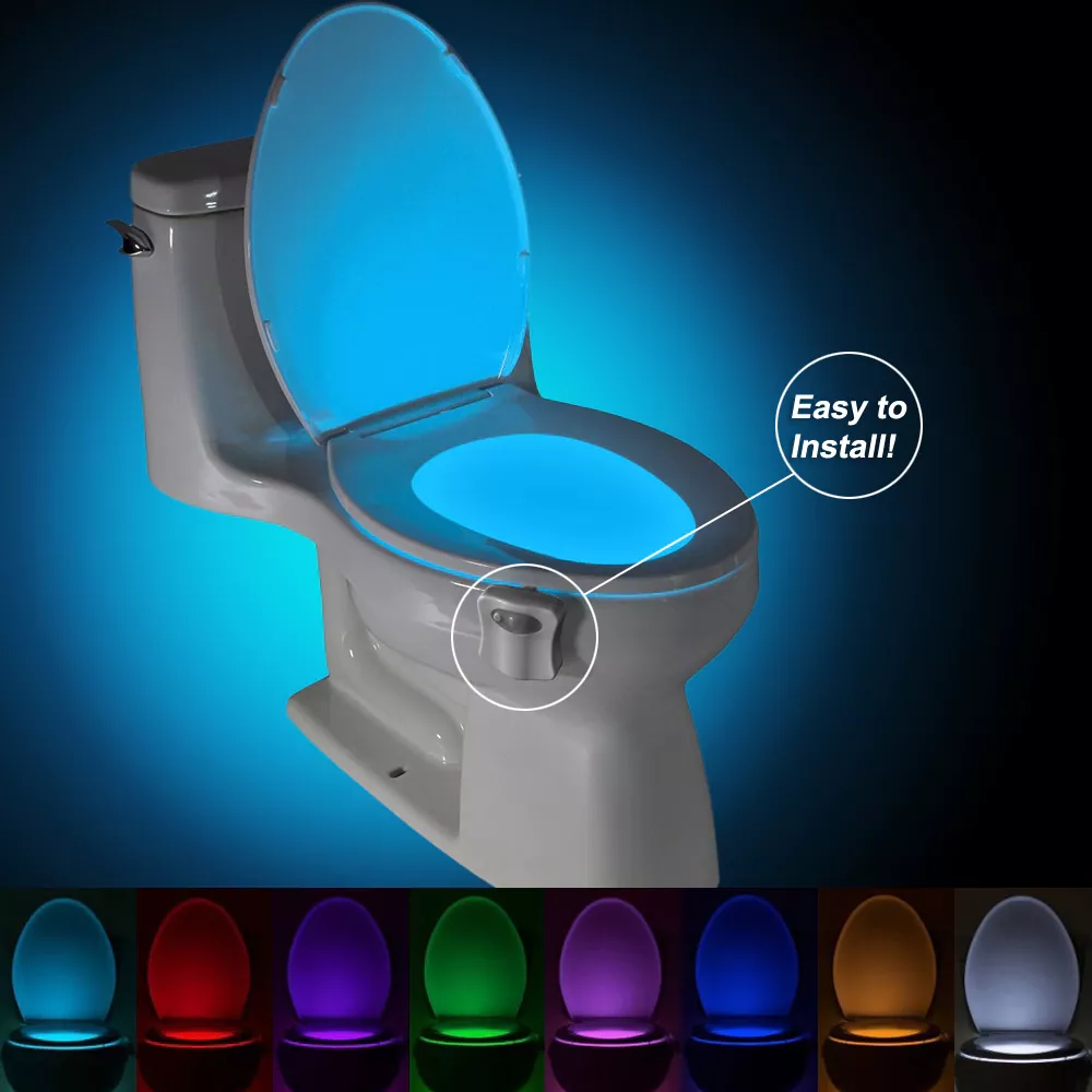 А какво ще кажете за Led oсветление за тоалетната и то в различни цветове?! Имате го…