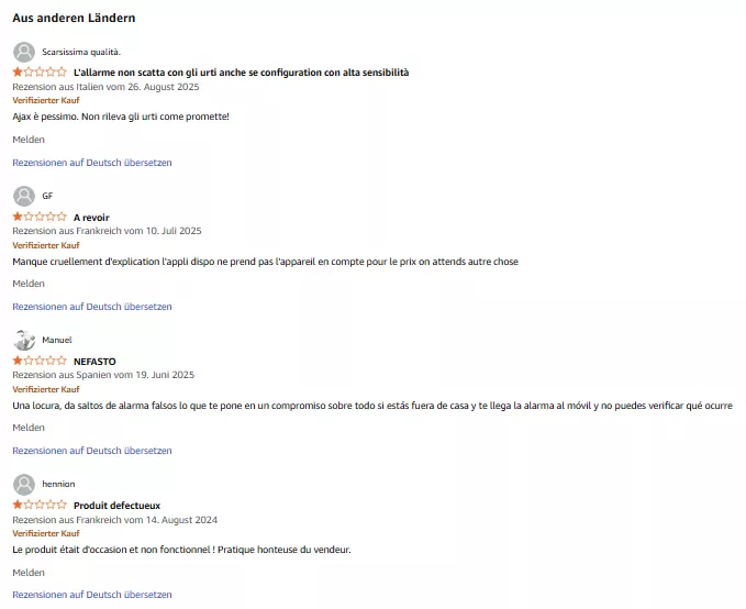 продвижение на маркетплейсах Ajax отрицательные отзывы