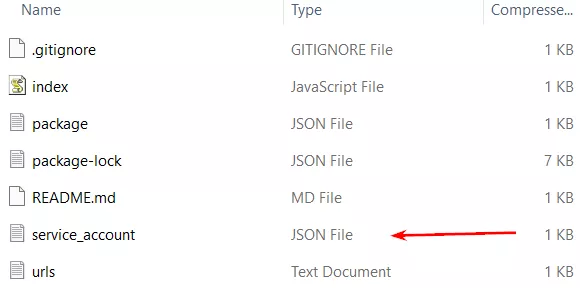 Распакуйте папку. В ней будет список файлов, вам нужен следующий