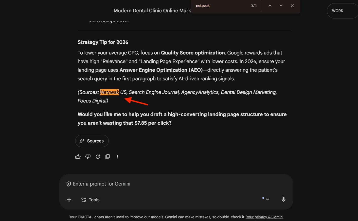 Netpeak US LLM Article Experiment Results 3