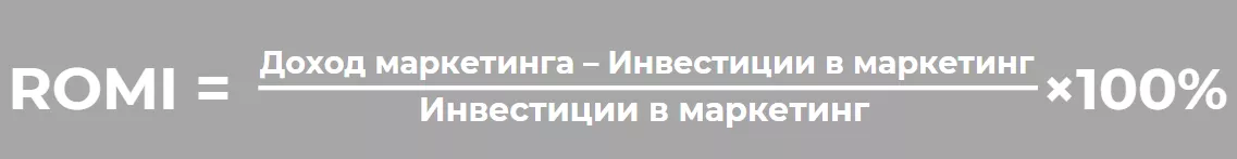 ROMI позволяет принимать обоснованные решения по бюджетированию и оптимизации маркетинговых стратегий.