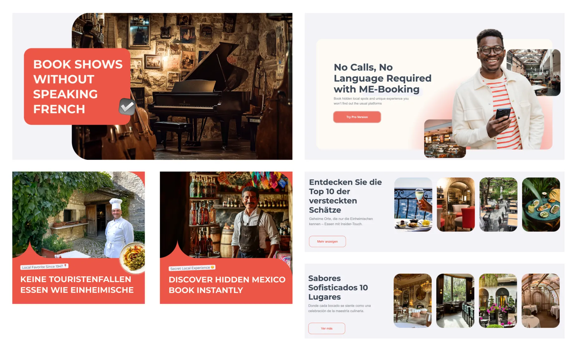 розробка стратегії me-booking тестові креативи