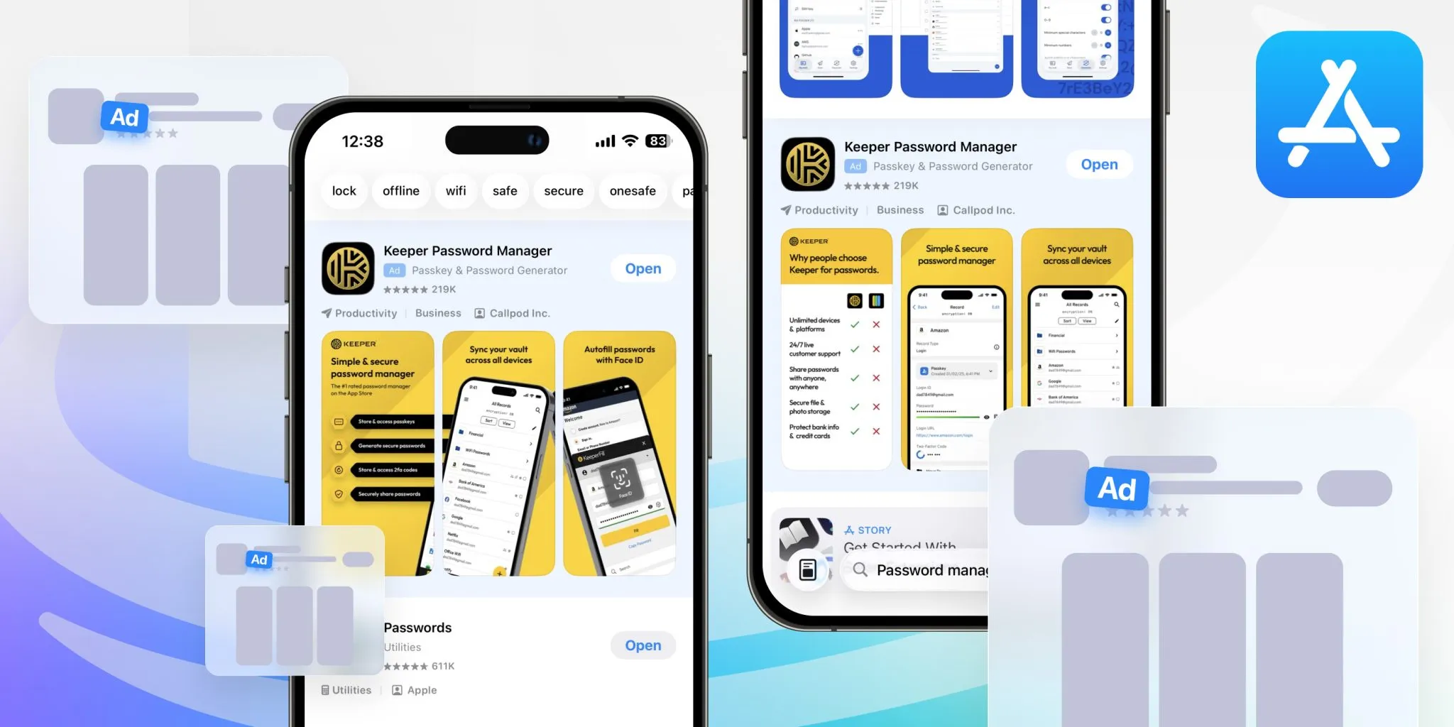 New Search Layout Apple Ads