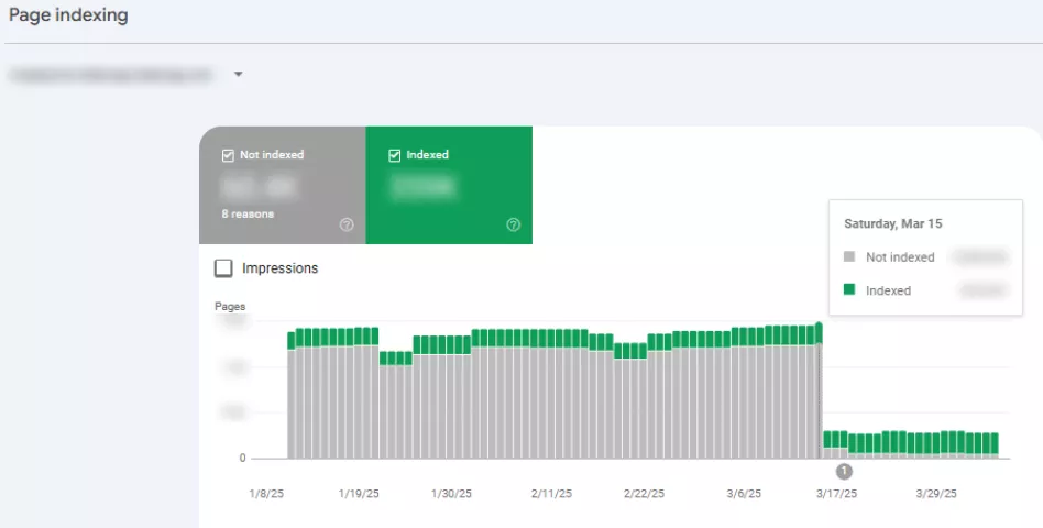 seo comfy индексация страниц