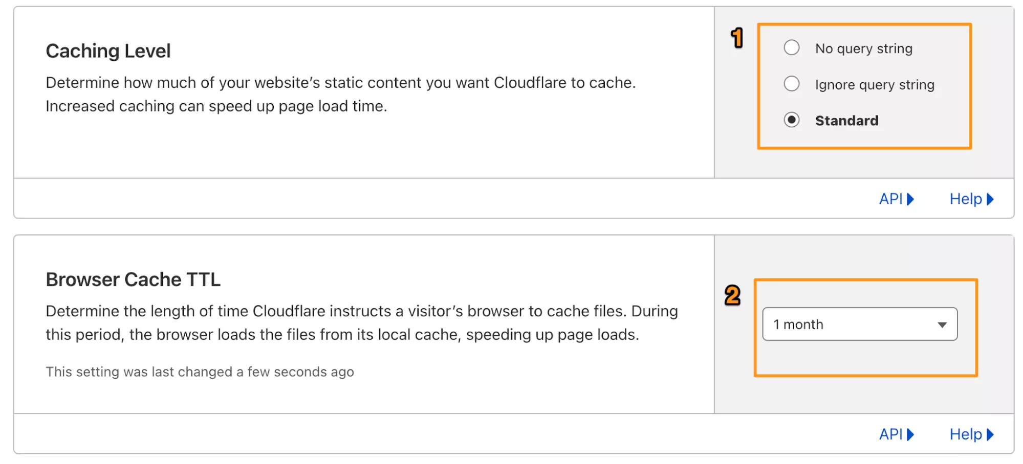 Налаштування кешування у Cloudflare