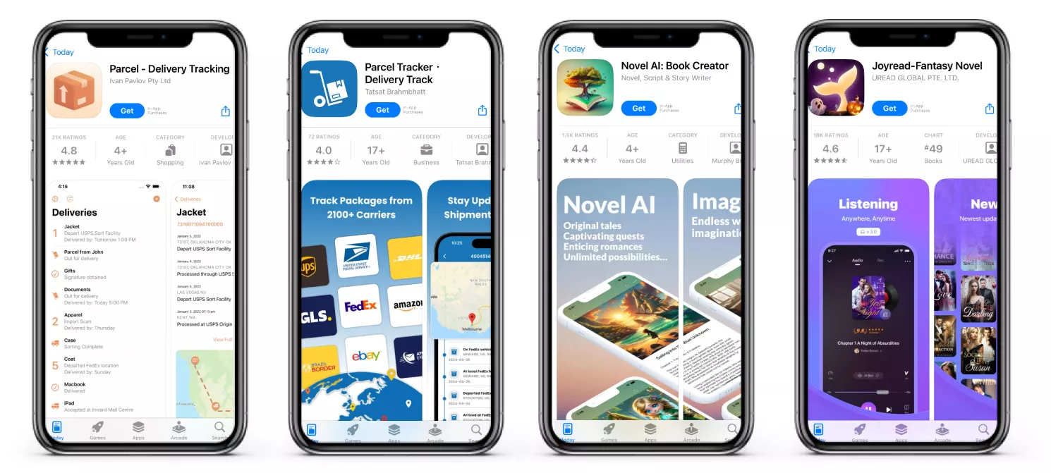 Приклади використання застосунками загальновживаних слів як бренду в App Store