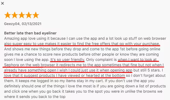 Приклади аналізу відгуків в App Store