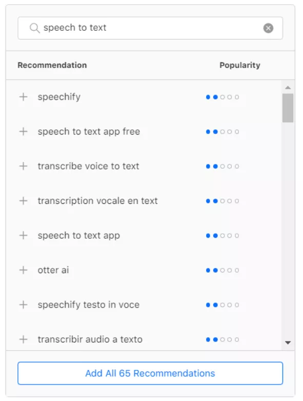 Рекомендації Apple Ads
