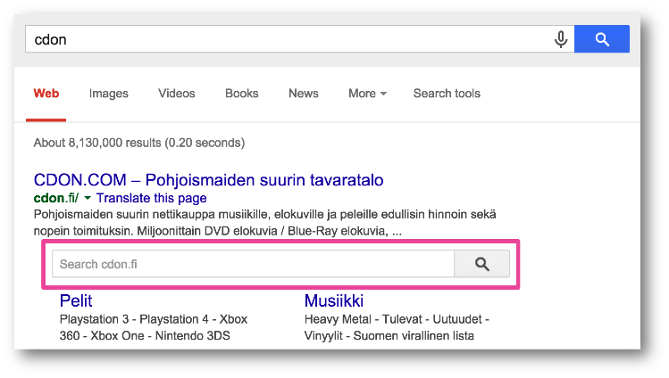 Как сделать на сайте поиск google установка maxsite cms на хостинг