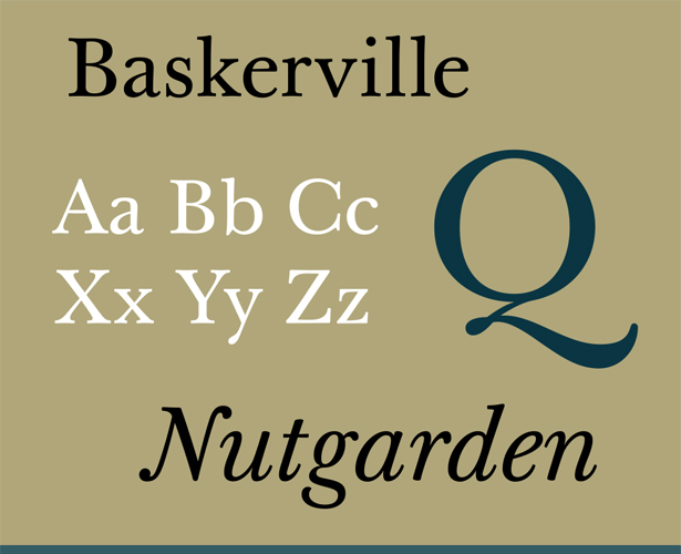 Serifs make reading easier.