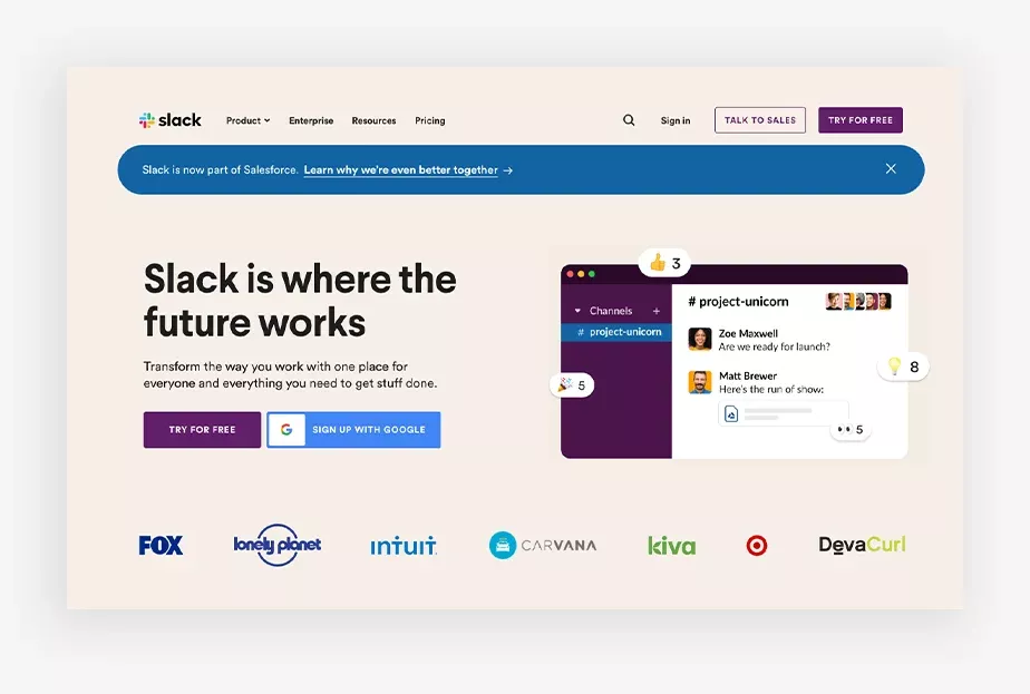 Slack Настав час побудувати краще завтра