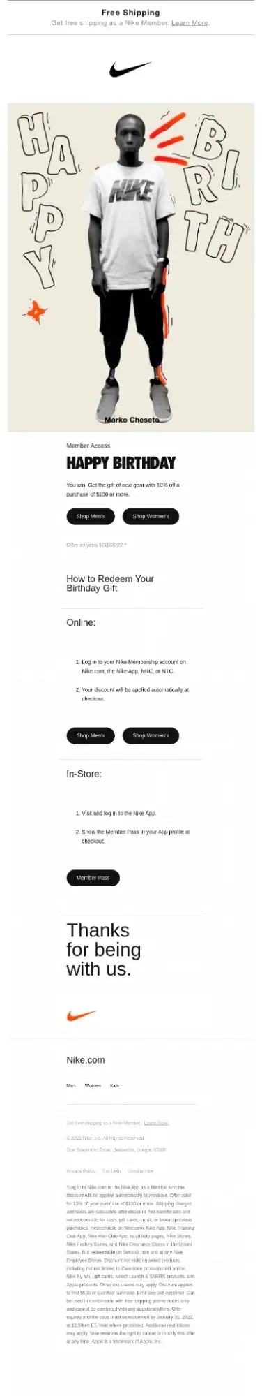 Някои марки правят допълнителни стъпки, като предлагат безплатна доставка за членовете на програмата си за лоялност и добавят персонализирана отстъпка.