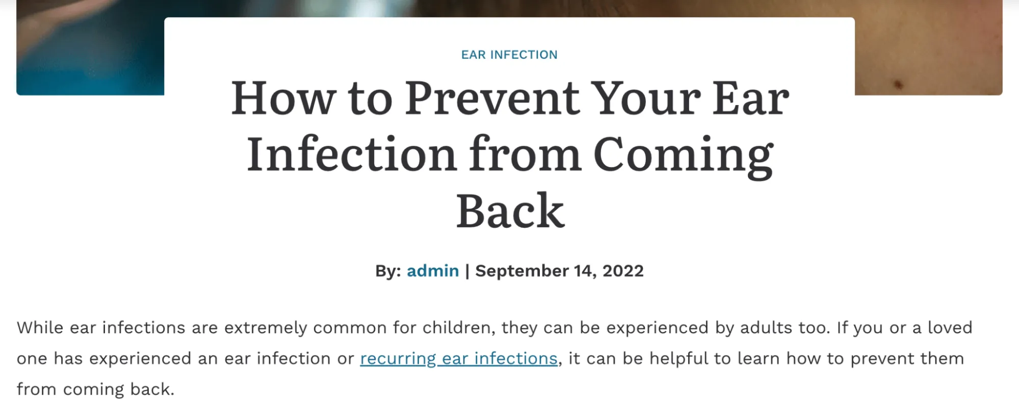 Plain language use example