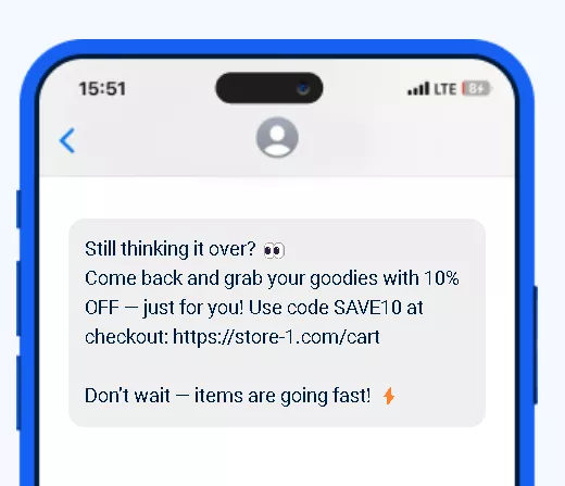 Sweeten the deal with a limited-time offer or a small bonus, and suddenly that forgotten cart looks a whole lot more appealing