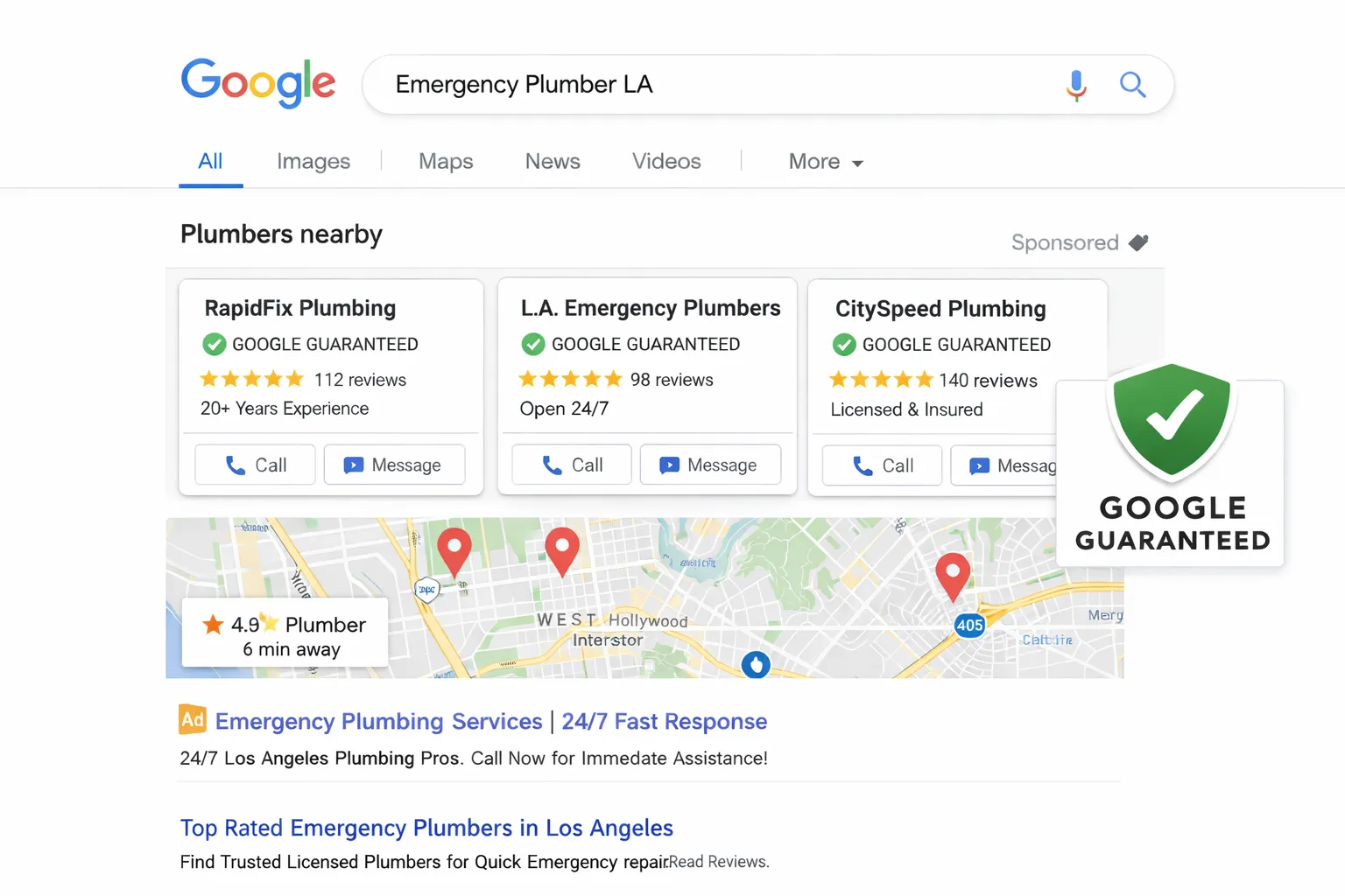Tactic 2: Maintain Google Local Services Ads (LSAs)