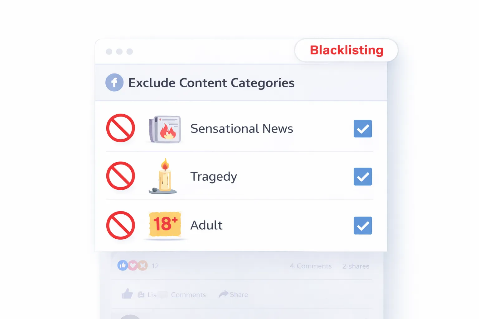 Blacklisting example